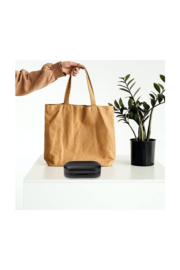 Healifty Étui de protection pour lunettes, boîte à lunettes, boîte de rangement en cuir synthétique