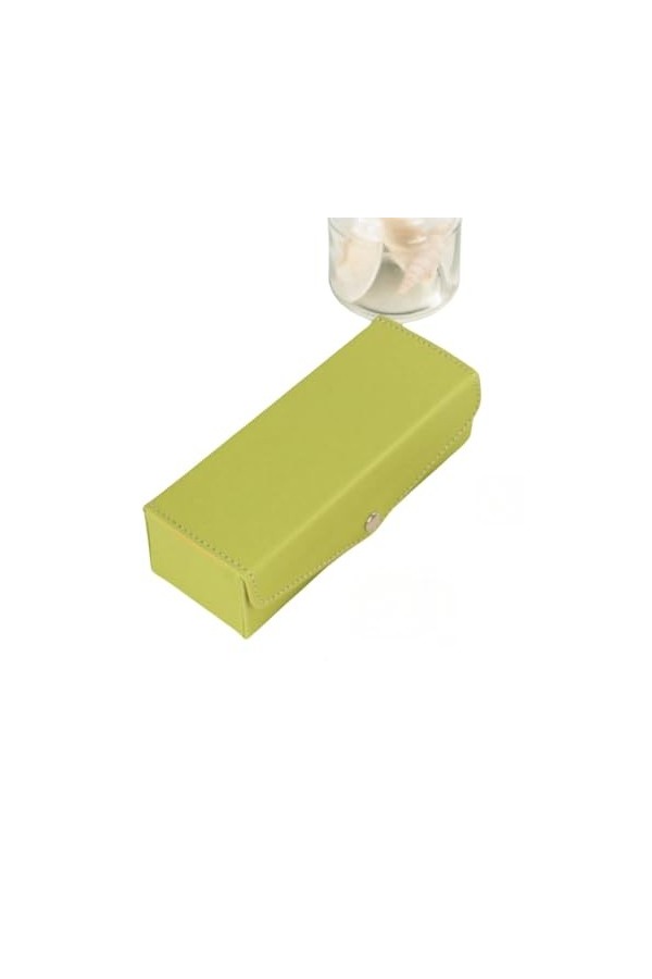 AGALUS Étui À Lunettes Double Couche, Portable, Haut De Gamme Pour Femmes, Grande Capacité, Lunettes De Soleil Résistantes À