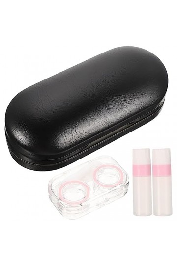 Healeved 1 Jeu Étui à Lunettes Double Couche Étui à Lunettes Rigide Porte-lunettes Boîte à Lunettes Conteneur De Lunettes Sto