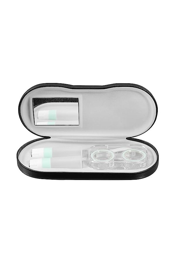 Healeved 1 Jeu Étui à Lunettes Double Couche Étui à Lunettes Rigide Porte-lunettes Boîte à Lunettes Conteneur De Lunettes Sto