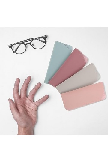 VALICLUD 20 Pièces Sacs De Rangement Pour Lunettes Lunettes Souples Étui À Lunettes En Cuir Pu Pour Lunettes Et Lunettes De S