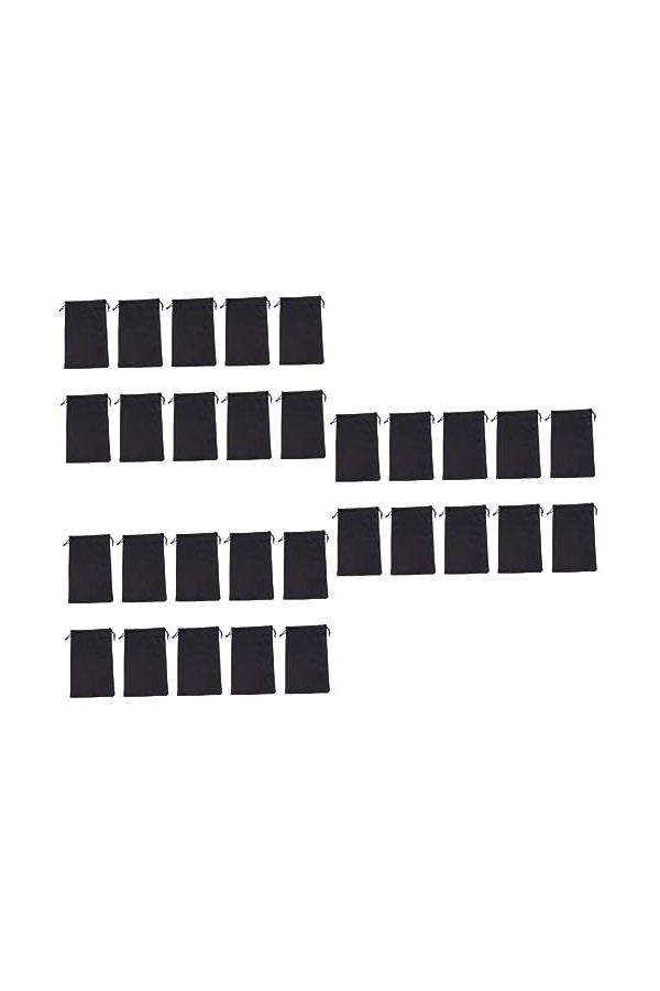 BESPORTBLE 75 Pièces Poche à Cordon Pour Lunettes De Soleil Manchon De Lunettes De Soleil Organisateur Dinsert Fourre-tout D