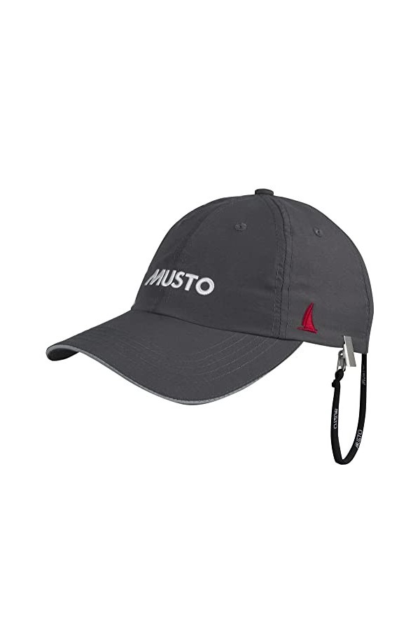 Musto Essential Fast Dry Crew Casquette, 991 Noir, Taille Unique Mixte