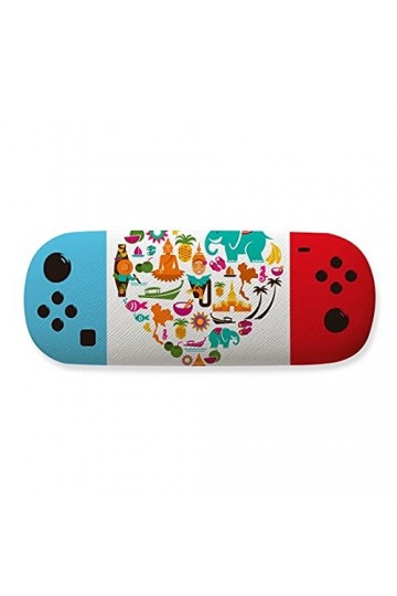 Kingdom of Thaïlande Étui de rangement pour lunettes de jeu créatif