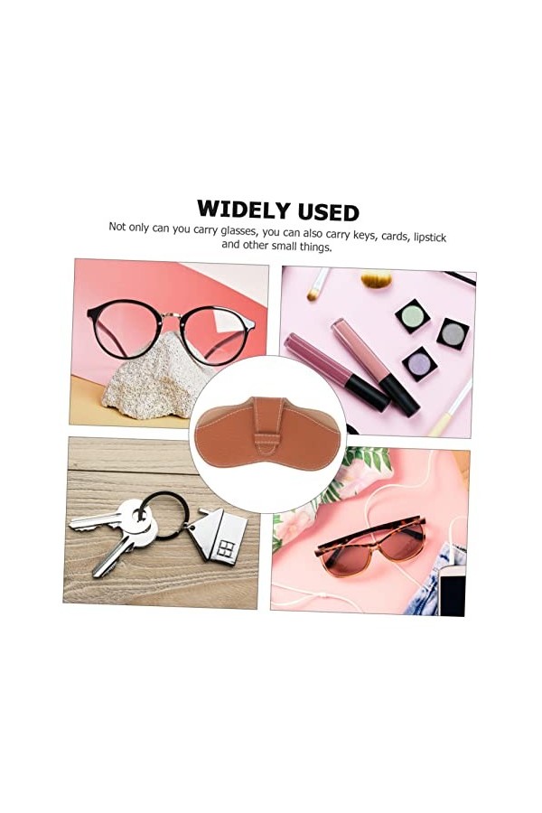 Toddmomy Sac à Lunettes Étuis à Lunettes Souples Pour à Lunettes Pratique à Lunettes Pour Femme à Lunettes Portable Des Lunet