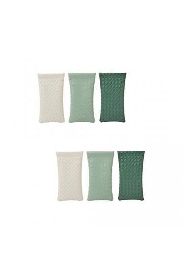 FRCOLOR 6 Pièces Sac à Lunettes Pochette De Transport Pour Lunettes De Sport Pochette Pour Lunettes De Soleil En Pu Étuis à L