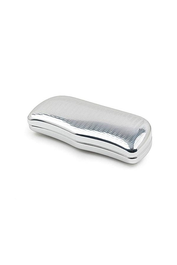 QLSGFBDIM Étui à crayons Étui à lunettes Étui à lunettes en aluminium pur de myopie Étui à lunettes féminin élégant et simple