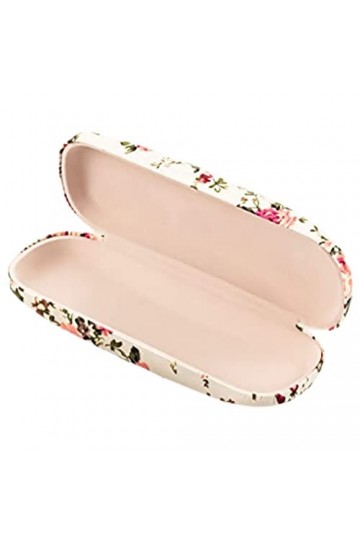 SOLUSTRE Boîte De 3 Pièces à Lunettes Imprimé Porte-lunettes De Voyage à Lunettes De Ski à Lunettes Fleuri à Lunettes Portati