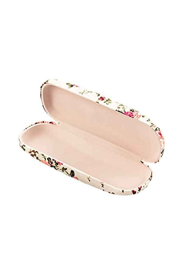 SOLUSTRE Boîte De 3 Pièces à Lunettes Imprimé Porte-lunettes De Voyage à Lunettes De Ski à Lunettes Fleuri à Lunettes Portati