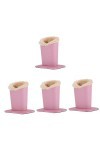 SOIMISS 4 Pcs En Peluche Lunettes Cadre Lunettes Organisateur Porte-Lunettes Stands Supports De Lunettes Support De Bureau Ét
