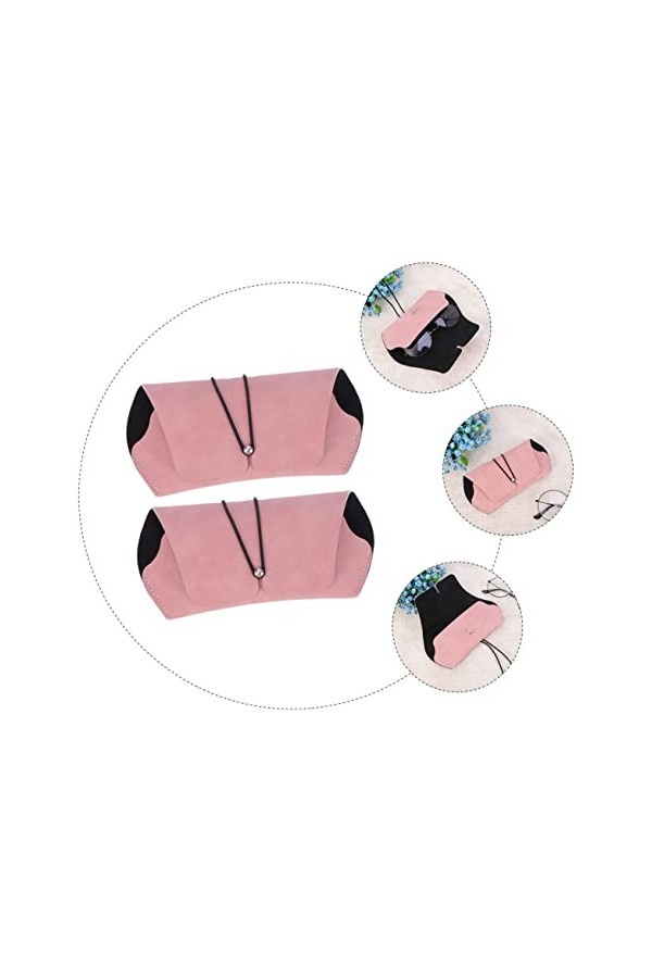 GALPADA 4 Pcs Boîte De Rangement De Lunettes De Soleil Lunettes De Soleil De Mode Pour Femmes Étuis À Lunettes De Soleil Port