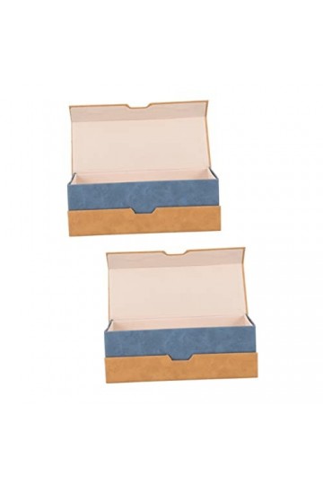 Healeved 2 Pièces Étui à Lunettes à Double Usage Étuis à Lentilles De Contact Étui à Lentilles De Contact Étui à Lunettes Rig