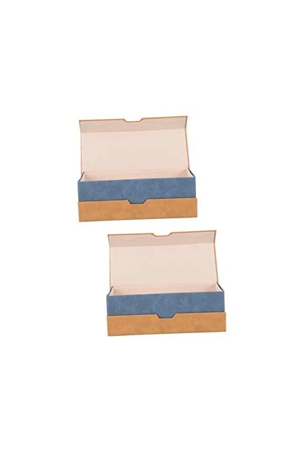 Healeved 2 Pièces Étui à Lunettes à Double Usage Étuis à Lentilles De Contact Étui à Lentilles De Contact Étui à Lunettes Rig