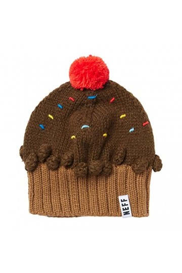NEFF Bonnet pour Femme Cup Cake - Marron - Taille Unique