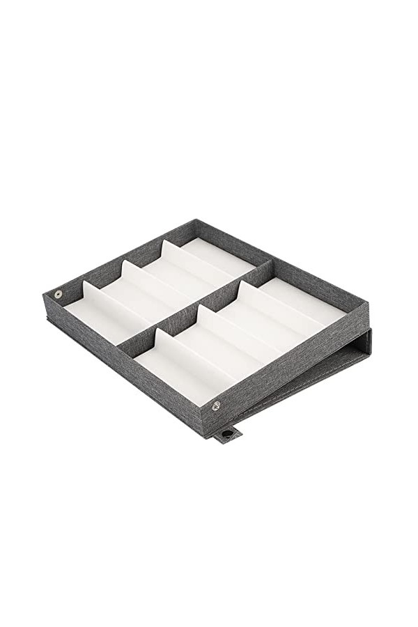 DODAMOUR Organiseur de lunettes de soleil à 8 emplacements pour homme et femme, étui de rangement pour plusieurs lunettes de