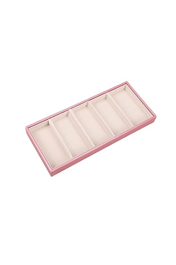 Oshhni Lunettes de soleil support organisateur lunettes vitrine multifonctionnel 5 compartiments lunettes boîte de rangement 