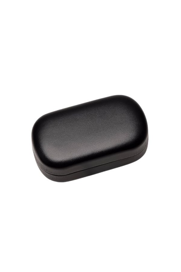 AGALUS Étui À Lunettes Pliant, Cuir Vintage, Grain De Bois, Étui À Lentilles De Contact Personnalisé, Boîte De Rangement, Boî