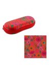 Pylones - Boîte à Lunettes et son Tissus Microfibre Assorti - Coquelicots