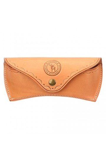 Tourbon Étui à lunettes en cuir de luxe rigide pour lunettes de lecture Marron, marron