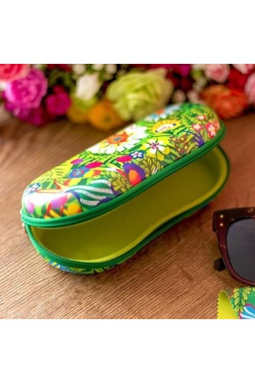 pylones - Boîte à Lunette et son Tissus Microfibre Assorti - Printemps