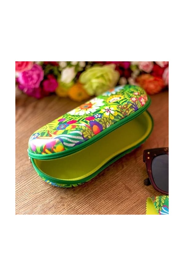 pylones - Boîte à Lunette et son Tissus Microfibre Assorti - Printemps