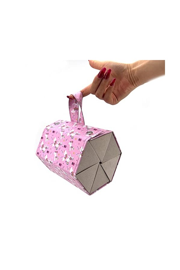 Organiseur de lunettes de soleil 5 emplacements de voyage pour plusieurs paires de lunettes Boîte de rangement à suspendre, R