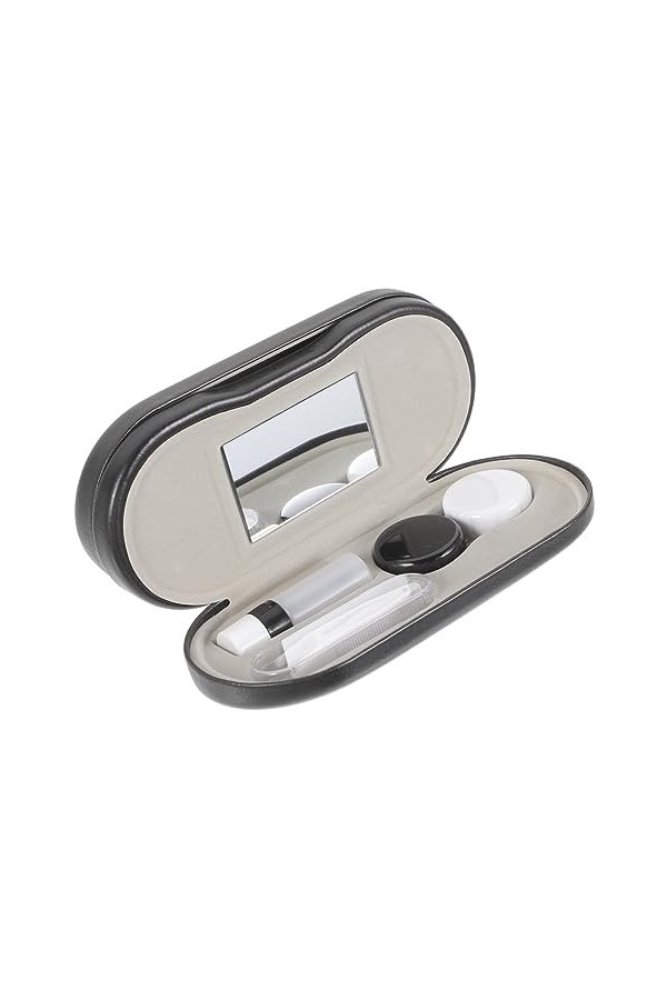 NIYANGLE Un Raccord 1 Ensemble Boîte Couronne À Lunettes Double À Lunettes Porte-Lunettes Étuis À Lunettes Porte-Lunettes Lun