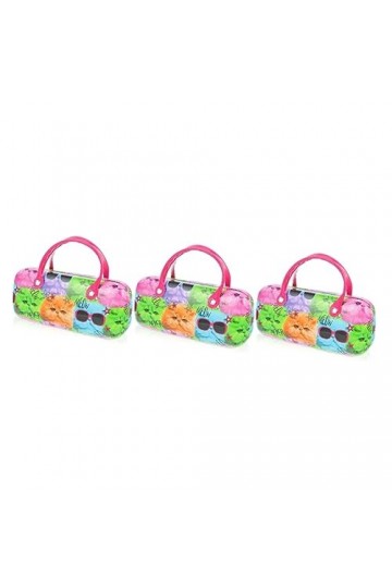SOIMISS 3 Pièces Enfants Créatifs Portable Lunettes Pour Femmes Étui À Lunettes Pour Femmes Lunettes Dessin Animé Étui À Lune
