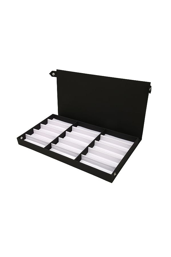 Vitrine de Lunettes de Soleil à 15 Grilles pour Femmes, Organisateur de Lunettes de Soleil, Hommes, Boîte à Lunettes de Solei