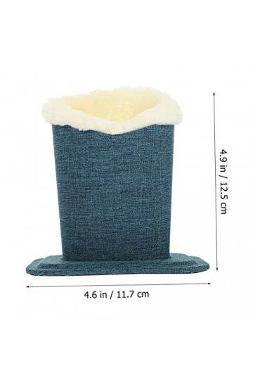 ABOOFAN 5 Pièces Porte-Lunettes En Tissu Support De Lunettes Porte-Lunettes Connectez-Vous Étui À Lunettes Doublé En Peluche 