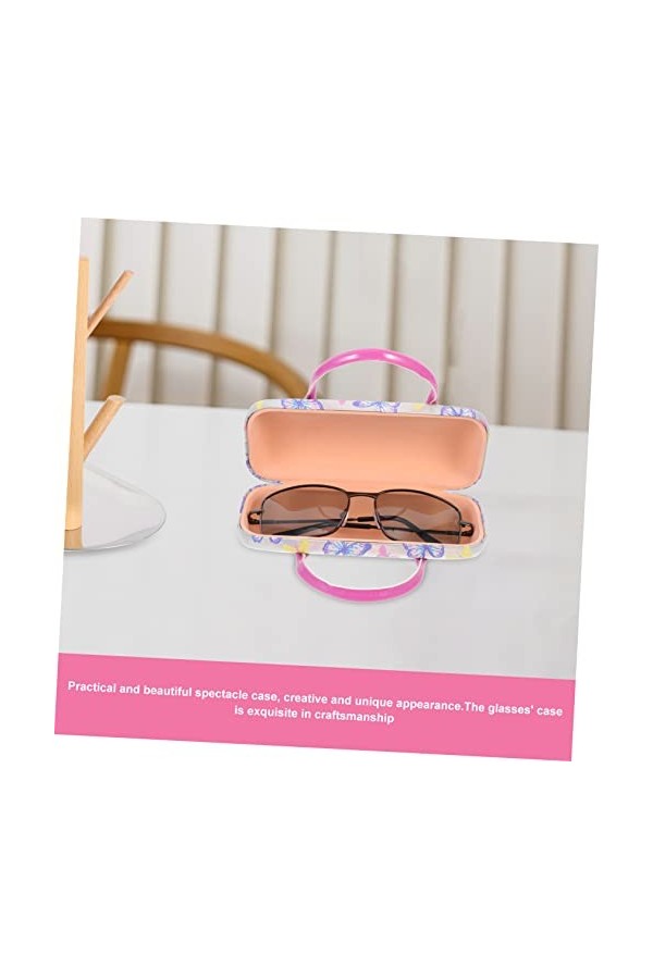 SOIMISS 3 Pièces Enfants Créatifs Portable Verres À Boire Portable Sac De Maquillage Étui Rigide Pour Lunettes De Soleil Étui