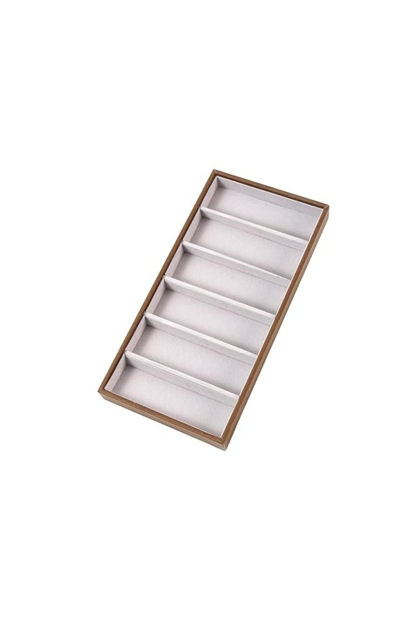 Amagogo Plateau à lunettes, boîte de rangement, porte-lunettes de soleil, porte-bijoux, plateau daffichage pour lunettes de 