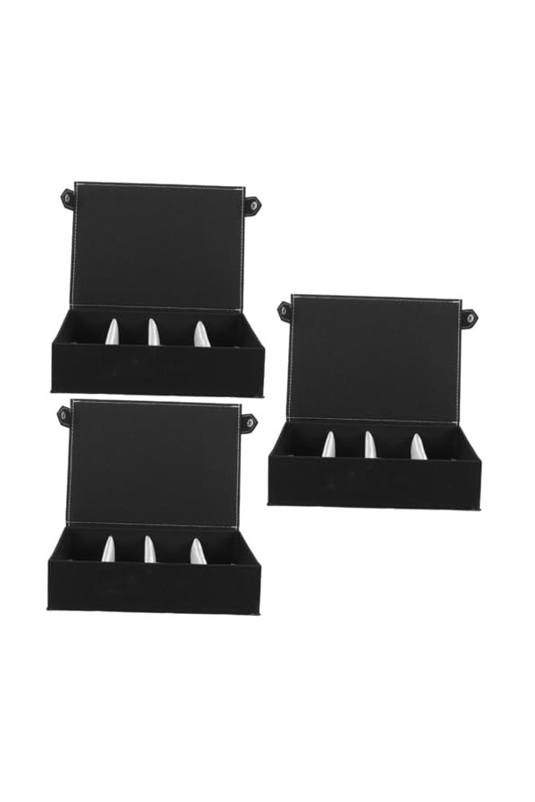 Alipis 2 Pièces à Lunettes Multi Grille Demballage De Lunettes Porte-lunettes Organisateur De Lunettes Plusieurs Emplacement