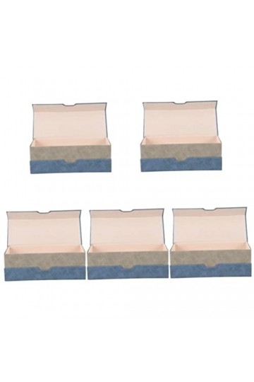 Healifty 2 Pièces Double Usage Étui À Lunettes Valises De Voyage Bleu Étui À Lunettes Pour Étui À Lunettes Plusieurs Paires L