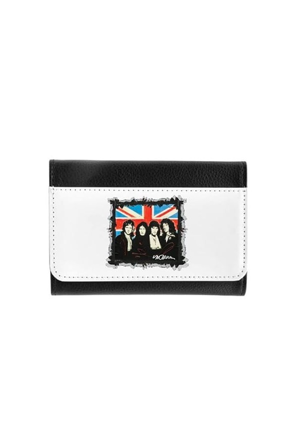 VINTRO Queen Rock Band Merchandising Étui à lunettes en similicuir souple pour homme et femme, Noir , taille unique