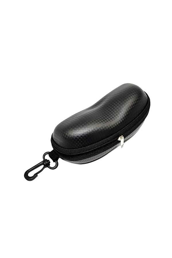 AGALUS 1PC Portable Cacahuète Pierre Forme EVA Lunettes De Soleil Boîte Fermeture Éclair Lunettes Lunettes Étui De Protection