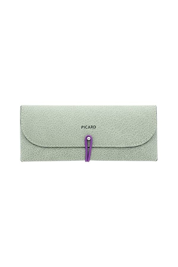 Picard femmes Étui à lunettes Taste en Cuir naturel moyen | largeur: 2 cm hauteur: 8 cm longueur: 19 cm avec Patte