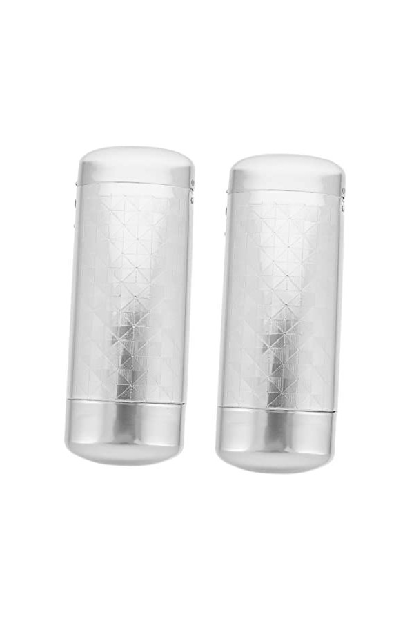 GALPADA Lot de 2 lunettes de protection myopes en métal pour homme - Pour lunettes portables - Organisateur de lunettes - En 