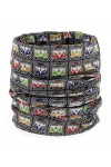 BRISA VW Collection - Volkswagen Unisexe Écharpe Tube-Bandana-Foulard-Cagoule-Multifonction-Protection Bouche-Nez en Design G