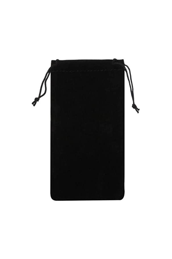 MAYABI étuis à lunettes, Lunettes de soleil sacs couleur unie cordon pochette sacs myopie lunettes personnalisées sacs en tis