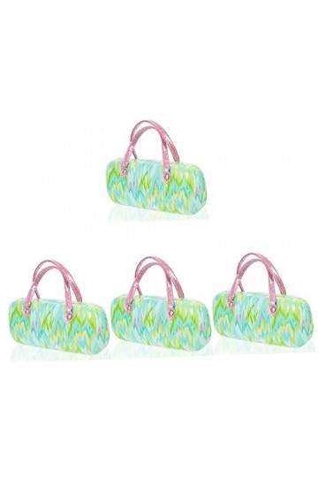 jojofuny 4 Pièces En Cuir Pu Implant Métallique Lunettes De Soleil Métalliques Pour Femmes Lunettes De Soleil Enfants Lunette