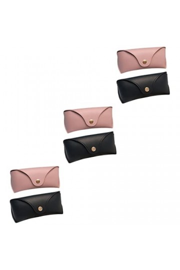 FOYTOKI 6 Pièces à Lunettes Coquille Dure Un Verre Sac à Lunettes Sac De Lunettes De Soleil Lunettes De Mode Pour Femmes Poch