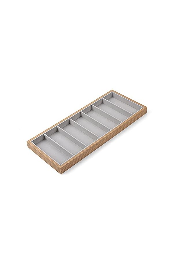 Support à Lunettes Boîte de rangement de lunettes en bois à 7/12/18 compartiments multi-fentes, boîte de rangement for lunett