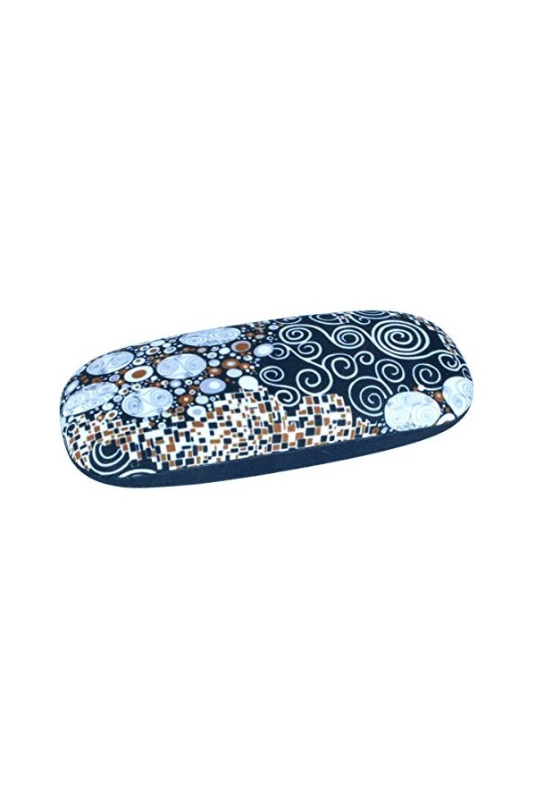 Duggert Klimt Étui à lunettes rigide élégant Artis Vienna avec chiffon microfibre assorti 20 x 20 cm – lavable , multicolore