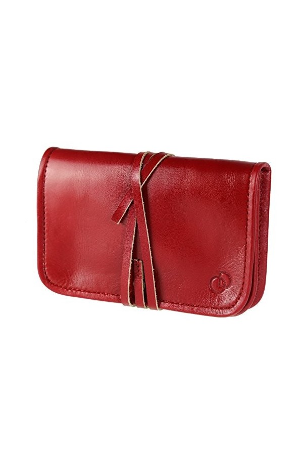 Olimar Dor - Pochette à Lunettes PALDVES 100% Cuir, Grand étui à Lunettes + Accessoires - Trousse Cuir Véritable, 15,5 x 10 