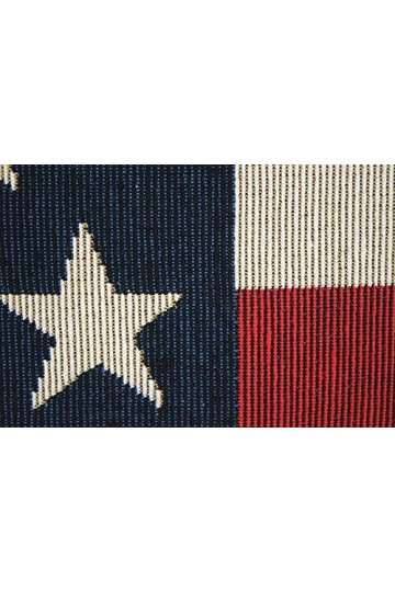 Western Origin Drapeau américain brodé Sac fourre-tout Sac de plage Stars and Stripes Poignées en corde Sac à bandoulière Fem