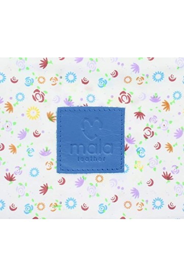 Mala Leather Bella Collection 5148_33 Étui à lunettes en cuir souple et fin, gris, taille unique