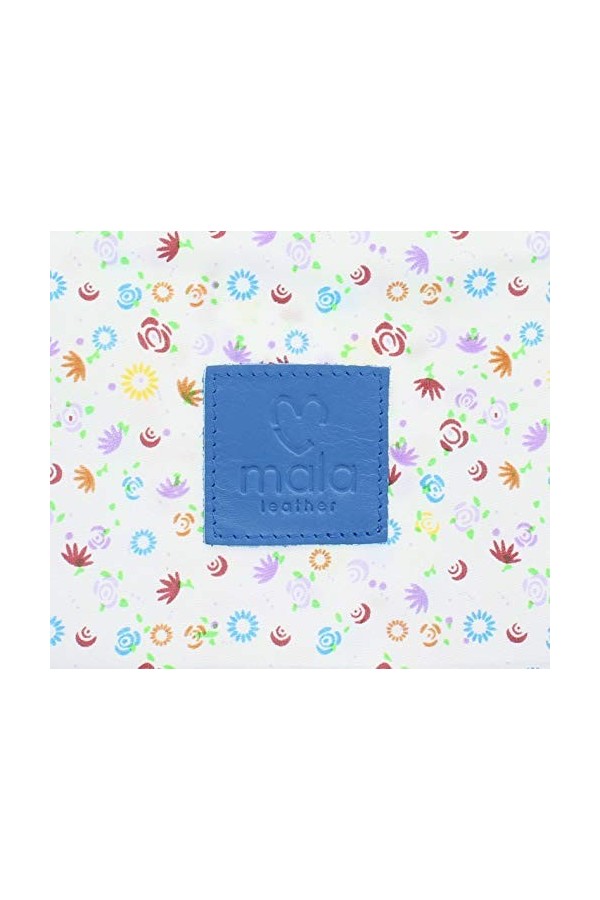 Mala Leather Bella Collection 5148_33 Étui à lunettes en cuir souple et fin, gris, taille unique