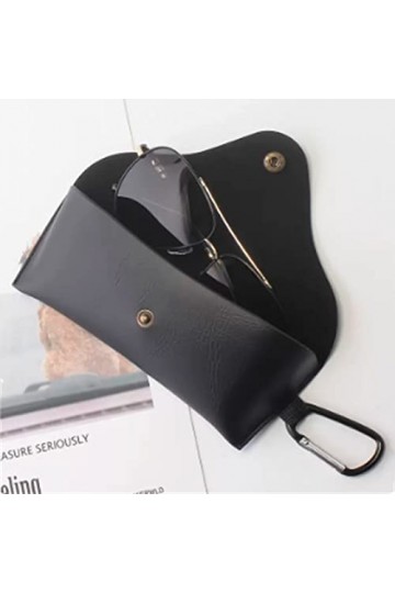 RISEDS Étuis À Lunettes Boîte à Lunettes Portable Femme Lunettes de Soleil Boîte à Lunettes