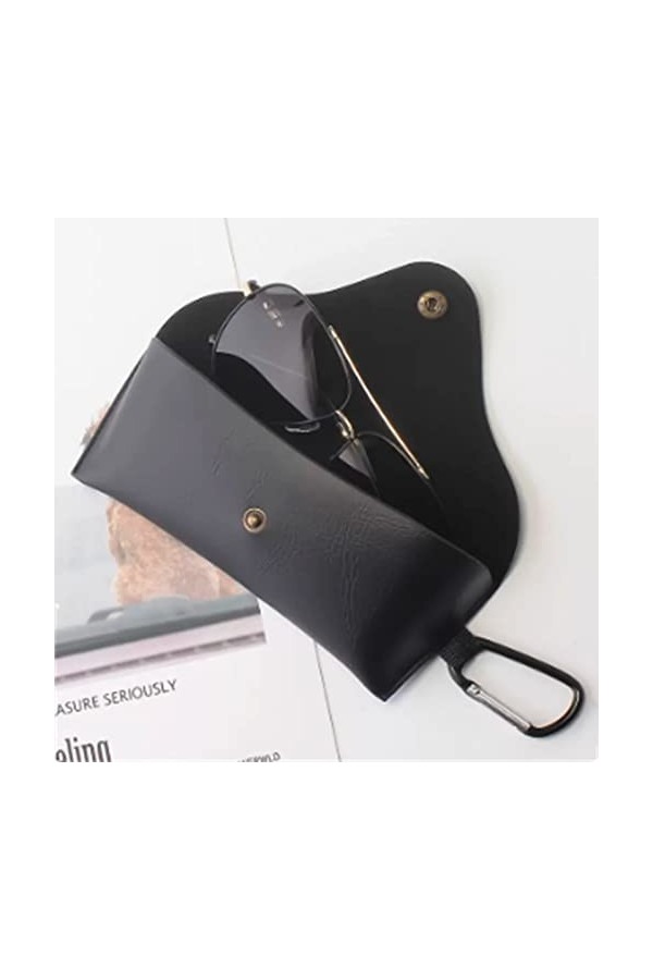 RISEDS Étuis À Lunettes Boîte à Lunettes Portable Femme Lunettes de Soleil Boîte à Lunettes